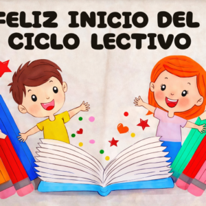Telón escolar – Inicio del ciclo lectivo